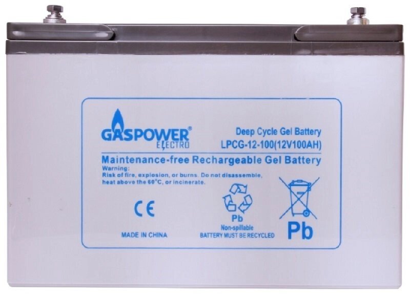 Акумуляторна батарея LEOCH (gazpower) LPCG-12-100A / H GEL - вартість