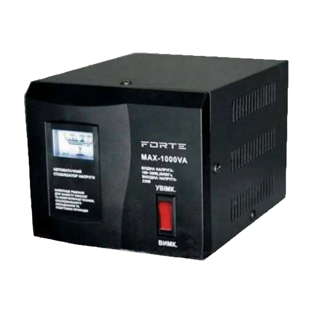Релейний стабілізатор FORTE TVR-1000VA від компанії Центр технічних рішень - фото 1