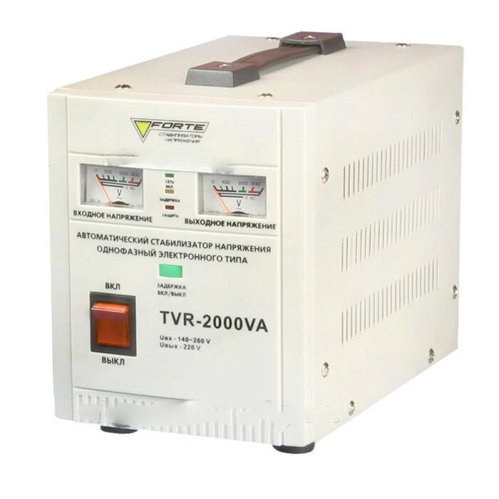 Релейний стабілізатор FORTE TVR-2000VA від компанії Центр технічних рішень - фото 1