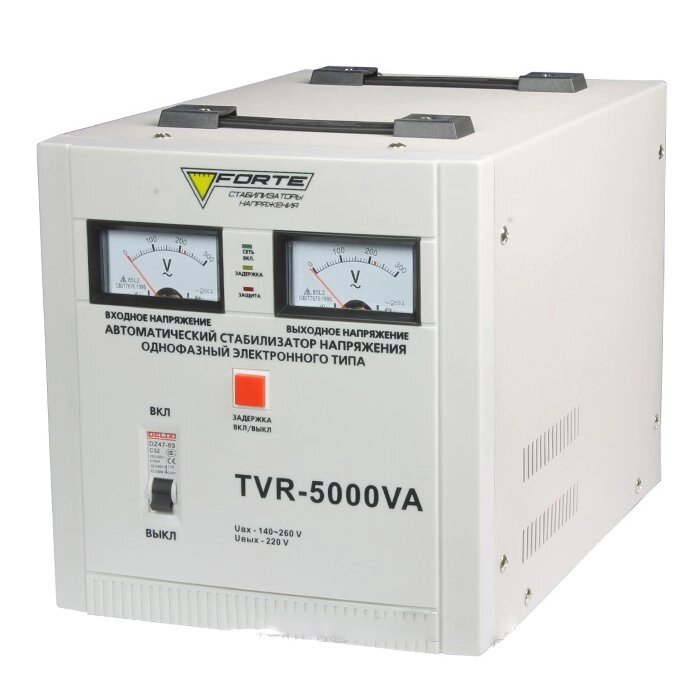 Релейний стабілізатор FORTE TVR-5000VA від компанії Центр технічних рішень - фото 1