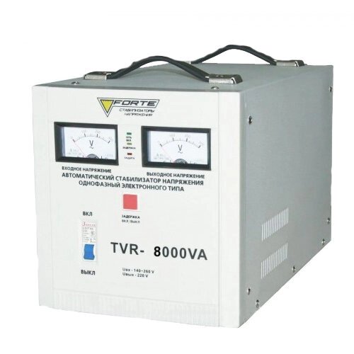 Релейний стабілізатор FORTE TVR-8000VA від компанії Центр технічних рішень - фото 1