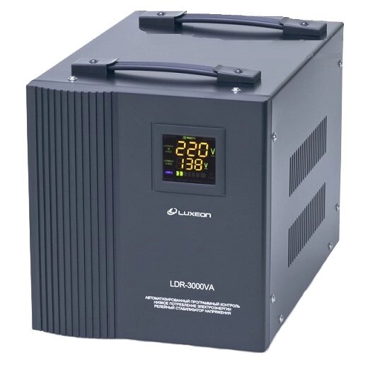Релейний стабілізатор LUXEON LDR-3000 від компанії Центр технічних рішень - фото 1