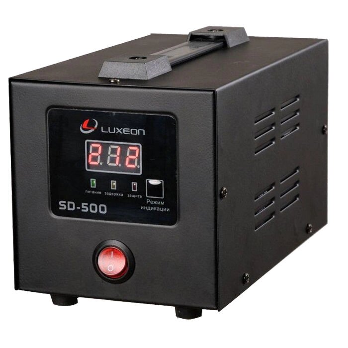 Релейний стабілізатор LUXEON SD-500 від компанії Центр технічних рішень - фото 1