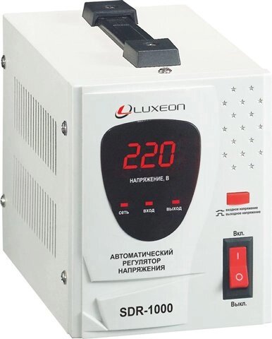 Релейний стабілізатор LUXEON SDR -1000 від компанії Центр технічних рішень - фото 1