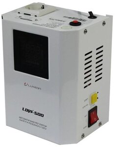 Релейний стабілізатор LUXEON LDW-500 (білий)