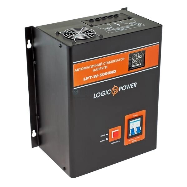 Стабілізатор напруги LogicPower LPT-W-5000RD Black (3500W) від компанії Центр технічних рішень - фото 1