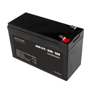Тяговий свинцево-кислотний акумулятор LogicPower LP 6-DZM-9 Ah (12654)