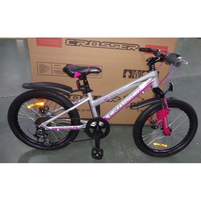 Велосипед Crosser Girl XC-100 26 (чорно-рожевий) від компанії Центр технічних рішень - фото 1