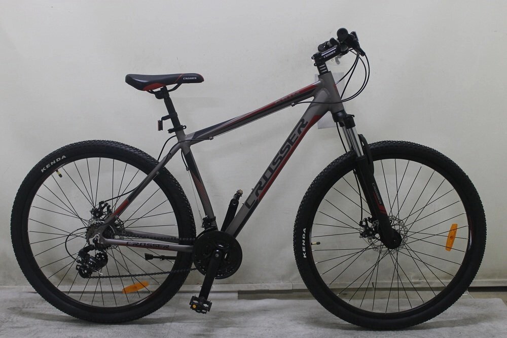 Велосипед CROSSER Grim-1 29 (рама 19/21, серый, черный) від компанії Центр технічних рішень - фото 1