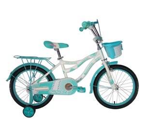 Велосипед Crosser Kiddy 16 (бірюзовий, рожевий, фіолетовий)