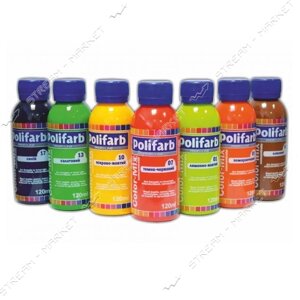 Пігмент для водоемульсійної фарби Polifarb Color Mix №18 120мол чорний