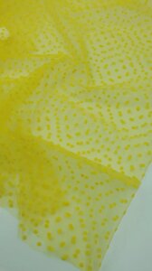 Еврофатін (Флок) горошки оксамит 5 мм № 405 колір - жовтий