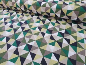 Тефлонова тканина DUCK napolyon - трикутник зелений