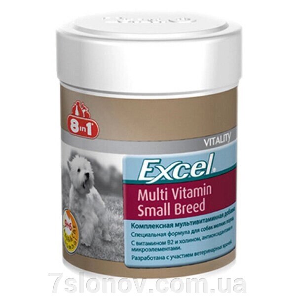 Бреверс Exel Multi-Vit для собак дрібних порід №70 таблетки Е109372 від компанії Інтернет Ветаптека 7 слонів - фото 1