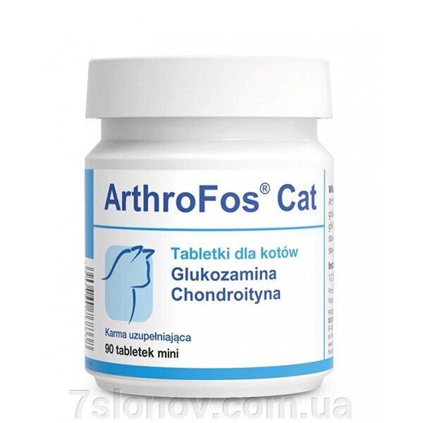 Долфос Артрофос Кет вітаміни для котів 90 таблеток від компанії Інтернет Ветаптека 7 слонів - фото 1