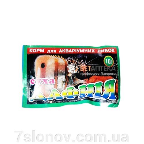 Їжа для риб Дафнія 10 г Лорі від компанії Інтернет Ветаптека 7 слонів - фото 1