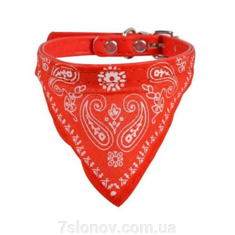 Комір для котів Bandana 1x31cm червоний від компанії Інтернет Ветаптека 7 слонів - фото 1