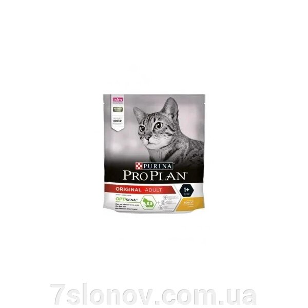 Корм д / кот Проплан Proplan Оріджінал дорослих курка рис 400 г від компанії Інтернет Ветаптека 7 слонів - фото 1