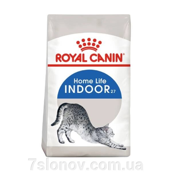 Корм д / кот Роял Royal Canin FHN INDOOR в приміщенні 2 кг від компанії Інтернет Ветаптека 7 слонів - фото 1