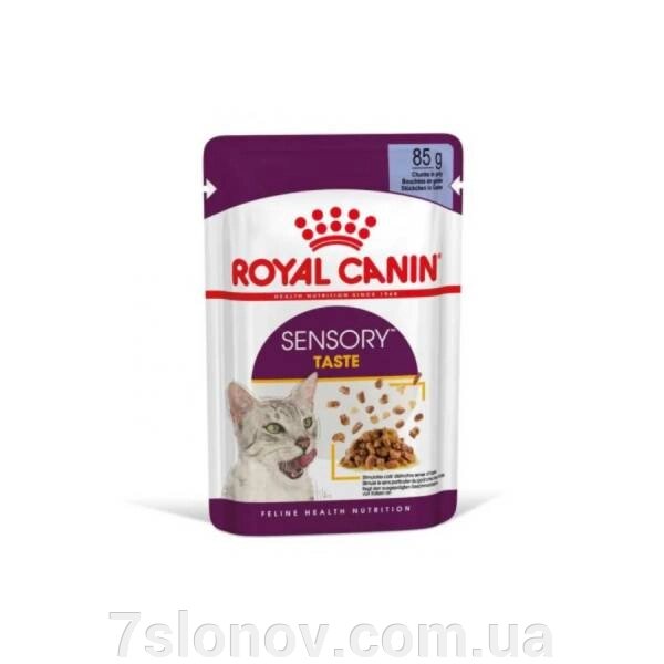 Корм д / кот Роял Royal Canin FHN SENSORY SMELL желе павуч 85 г від компанії Інтернет Ветаптека 7 слонів - фото 1