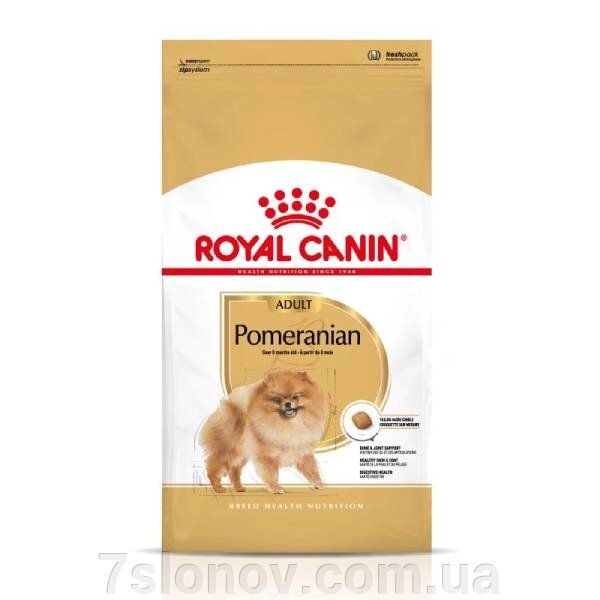 Корм д/соб Роял Royal Canin BHN POMERANIAN ADULT шпіц 1.5кг 1255015 від компанії Інтернет Ветаптека 7 слонів - фото 1