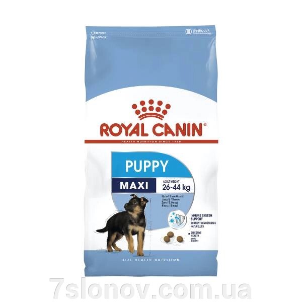 Корм для цуценят Роял Royal Canin SHN MAXI PUPPY PC максі 1 кг від компанії Інтернет Ветаптека 7 слонів - фото 1