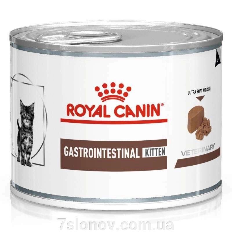 Корм для кошенят Gastrointestinal Kitten Mousse для лікування порушень травлення 195 г Royal Canin від компанії Інтернет Ветаптека 7 слонів - фото 1