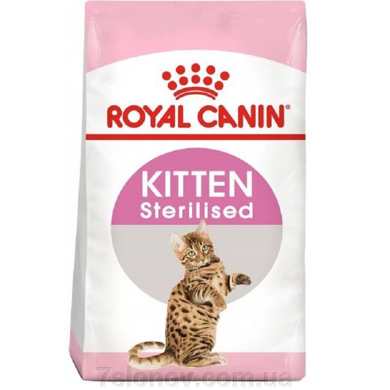 Корм для кошенят Роял Royal Canin FHN STERILISED 2 кг+400 г 11707 від компанії Інтернет Ветаптека 7 слонів - фото 1