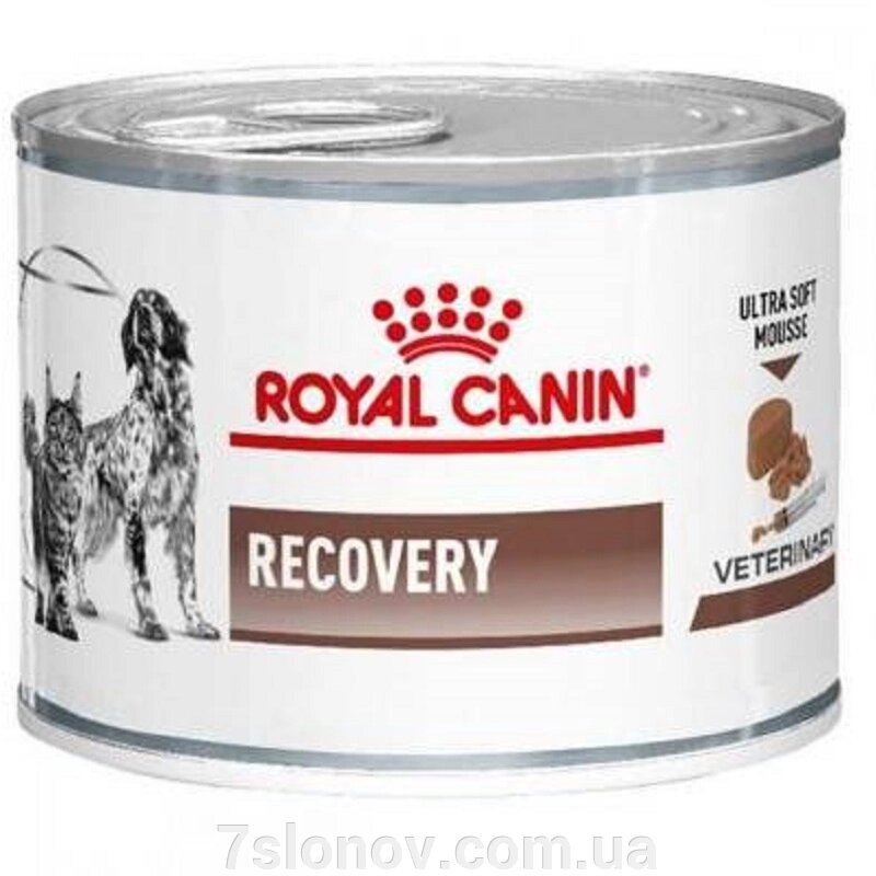 Корм для собак і котів Recovery, що відновлює 195 г Royal Canin від компанії Інтернет Ветаптека 7 слонів - фото 1