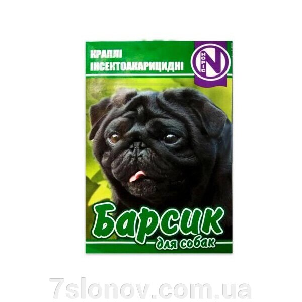 Краплі Барсік від бліх для собак №4 Норіс від компанії Інтернет Ветаптека 7 слонів - фото 1