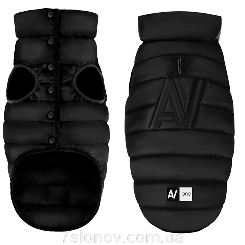 Куртка для собак Airyvest One чорна L 55 77-80 см З 50-55 см Collar від компанії Інтернет Ветаптека 7 слонів - фото 1