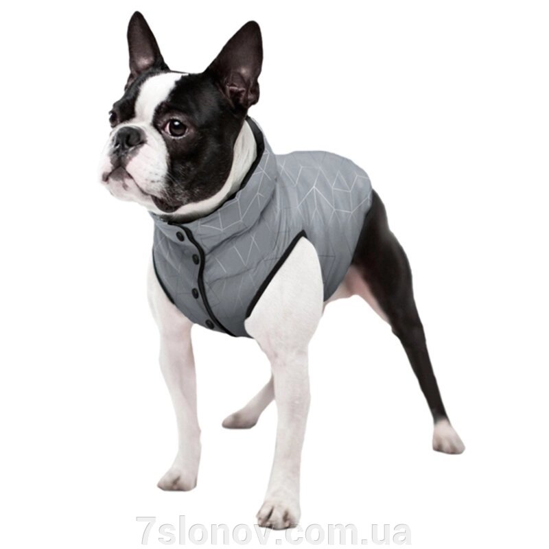 Куртка для собак WauDog Clothes світловідбивна XS 30 У 43-46 см З 27-30 см Collar від компанії Інтернет Ветаптека 7 слонів - фото 1