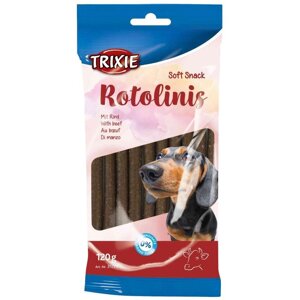 Ласощі для собак Rotolinis палички з яловичиною 120 г Trixie 31771