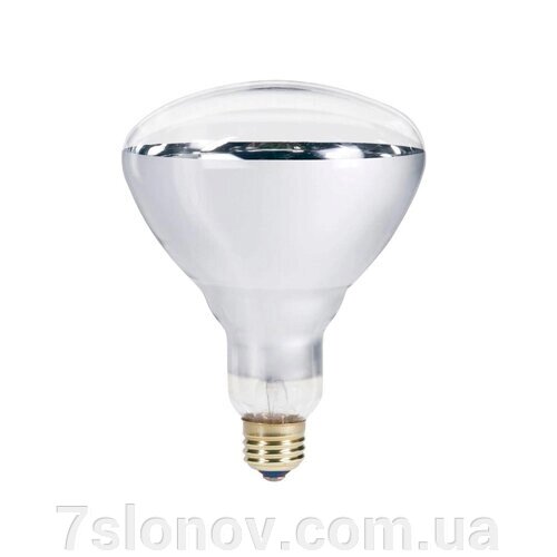 Лампа ІЧ 175 W 240 V LuxLight IR R125 тверде скло біла Китай від компанії Інтернет Ветаптека 7 слонів - фото 1