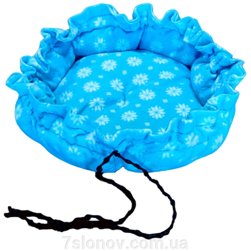 Лежанка для дрібних та середніх домашніх тварин кругла 40 см №8 від компанії Інтернет Ветаптека 7 слонів - фото 1