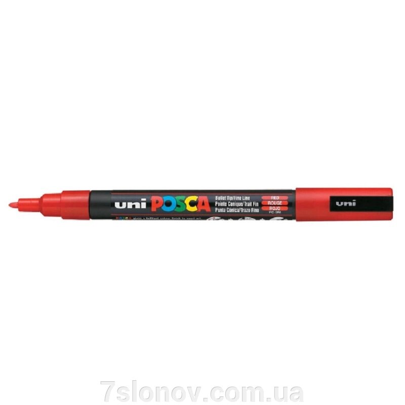 Маркер для мітки бджолиних маток червоний 0,9-1,3 мм Poska від компанії Інтернет Ветаптека 7 слонів - фото 1