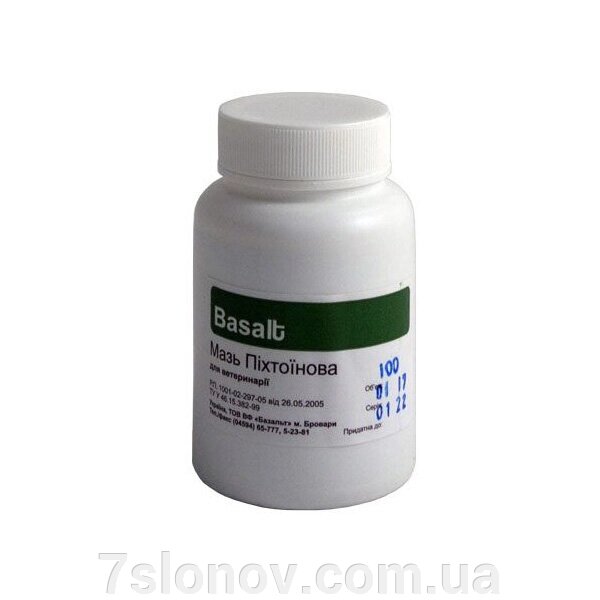 Мазь Ялицева 100 г Базальт від компанії Інтернет Ветаптека 7 слонів - фото 1