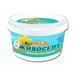 Мазь Живосепт на лікування захворювань шкіри тварин 200 г O. L. KAR