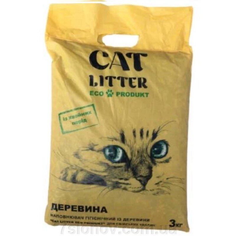 Наповнювач для домашніх тварин 3 кг №5  Cat Litter від компанії Інтернет Ветаптека 7 слонів - фото 1