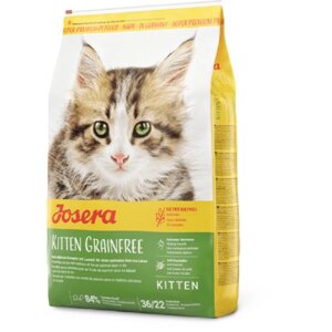 Сухий корм для кошенят Kitten Grainfree з свійським птахом 1 кг Вагової Josera