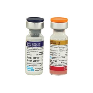 Вакцина Біокан DHPPI+LR 1 доза BioVeta Чехія