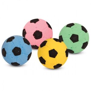 Іграшка для кішок М'яч зефірний футбольний однокольоровий D 450 мм 25шт ВALL01