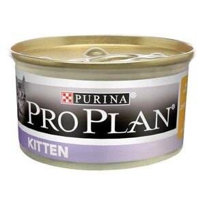 Корм для кошенят Baby Kitten мус із курки 85 г Purina Pro Plan