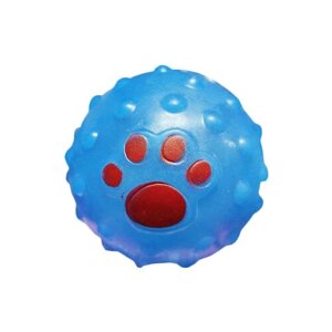 Іграшка для собак м'яч вініл з лапкою 8 см FOX FS-0034