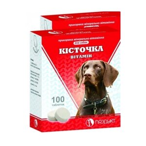 Кісточка Вітамін для собак, 100 табл в Харківській області от компании Интернет Ветаптека 7 слонов