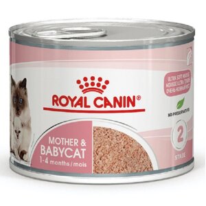 Корм Mother and Babycat мус для вагітних або кішок, що годують, і кошенят 195 г Royal Canin