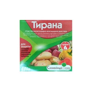 Тирана Сімейний сад інсекто-фунгіцид захист при посадці картоплі 40 мл в Харківській області от компании Интернет Ветаптека 7 слонов