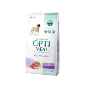 Сухий корм для собак малих порід Adult Dogs Small Duck із качкою 1,5 кг Optimeal