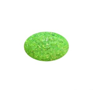 Іграшка для котів яйце гліцеринове зелене з бубонцем 3*4,5см FOX XWT002-5