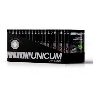 Шампунь-кондиціонер Унікум UNICUM для кішок з олією чайного дерева 15 мл 40 шт уп UN-057